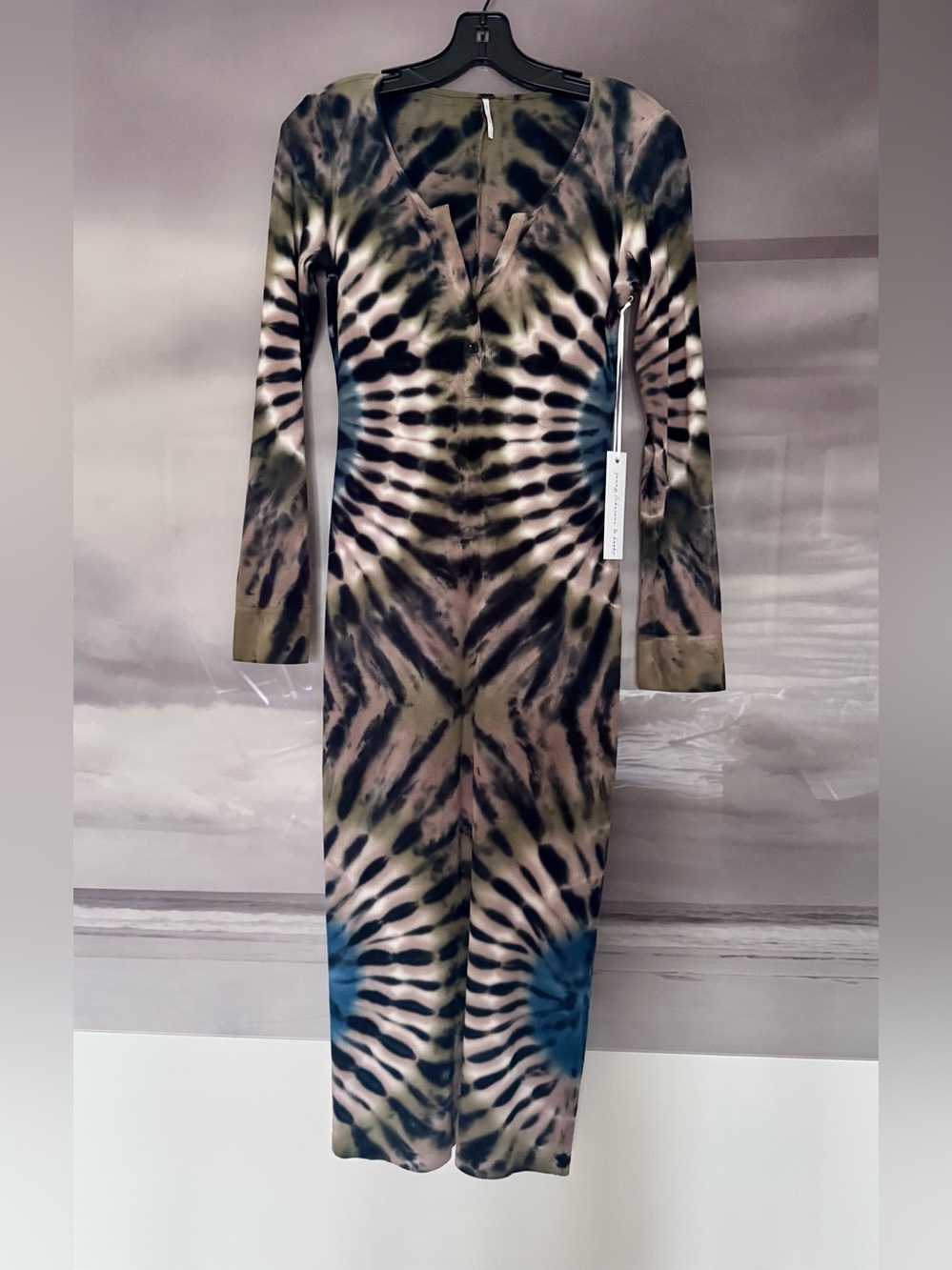 YFB Tie-Dye Long Sleeve Dress